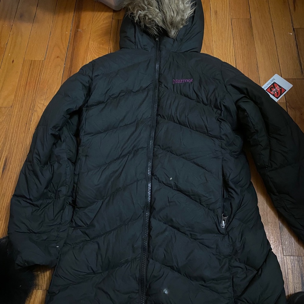 Girl size medium puffer coat